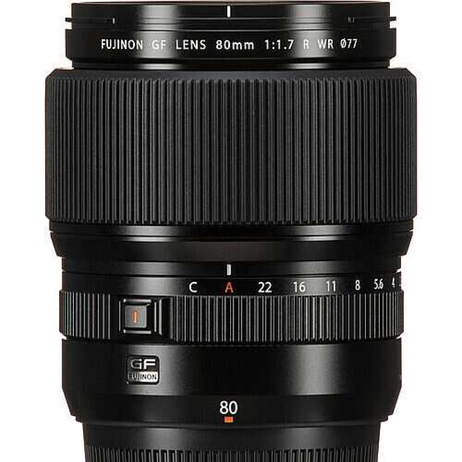 Fujifilm Fujifilm Gf 80Mm F/1.7 R Wr Lens Fujifilm Gf-Mount