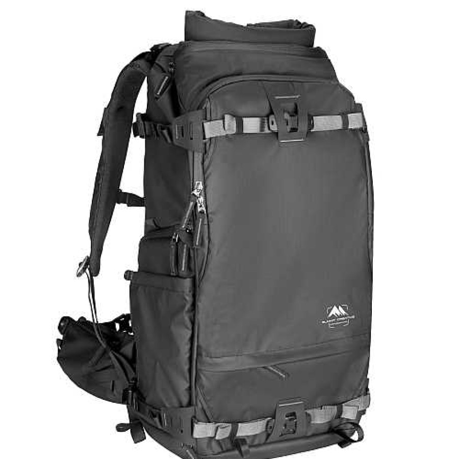 Summit Creative Summit Creative Tenzing 50L Extra Large Roll Top Camera Backpack - Black Backpacks