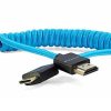 Kondor Blue Kondor Blue Coiled Mini Hdmi To Full Hdmi (30 To 60Cm) Video Monitors & Accessories