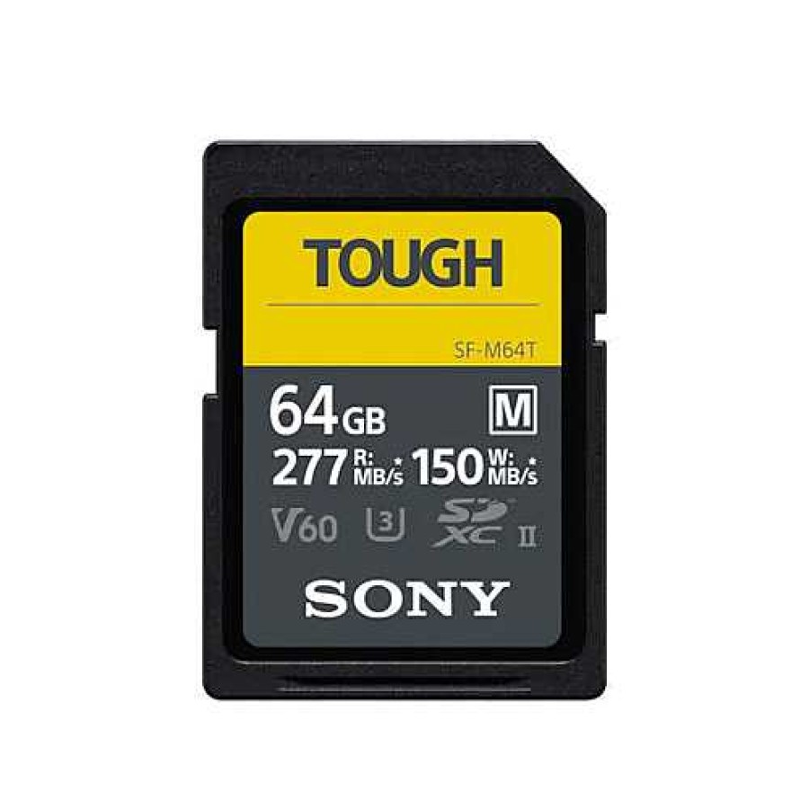 Sony Sony Tough 64Gb Sdxc Uhs-Ii 277Mb/S Memory Card - V60 Sd Memory Cards