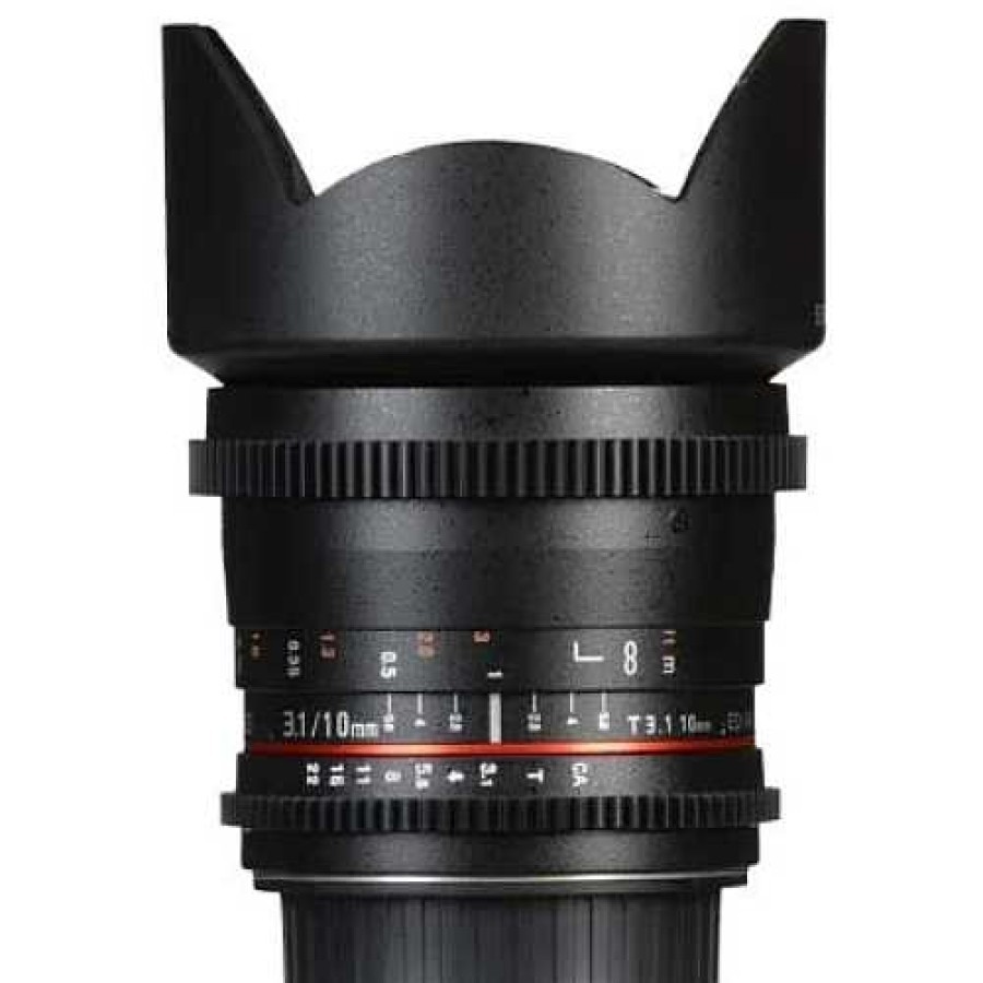 Samyang Samyang 10Mm T3.1 Vdslr Umc Ii Cinema Lens For Canon Ef Canon Eos Ef Mount