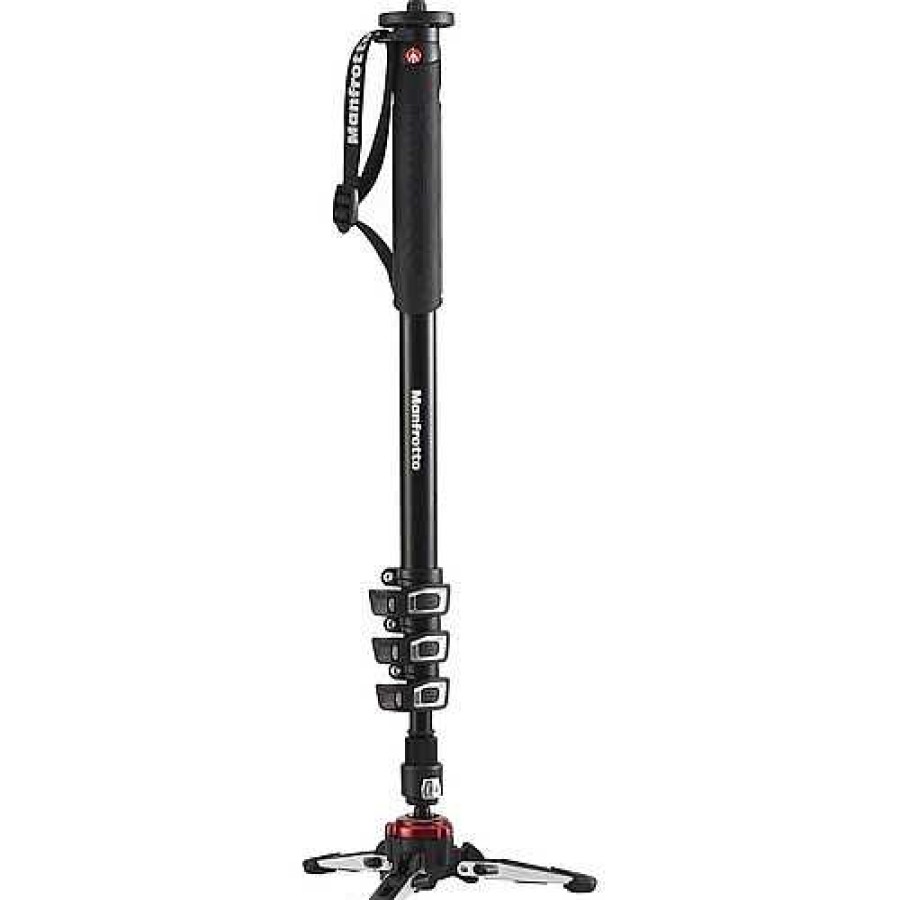 Manfrotto Manfrotto Xpro 4-Section Aluminium Video Monopod With Fluidtech Base Monopods