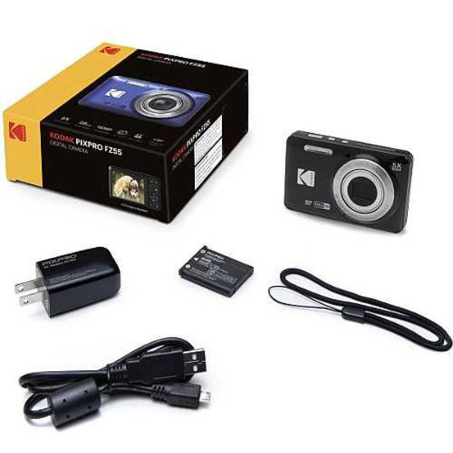 Kodak Kodak Fz55 Friendly Zoom - Black Compact Cameras