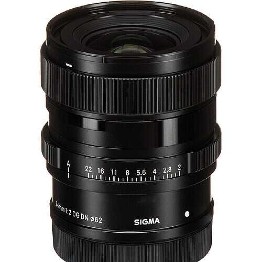 Sigma Sigma 24Mm F/2 Dg Dn Contemporary Lens For L-Mount L-Mount Alliance Lenses