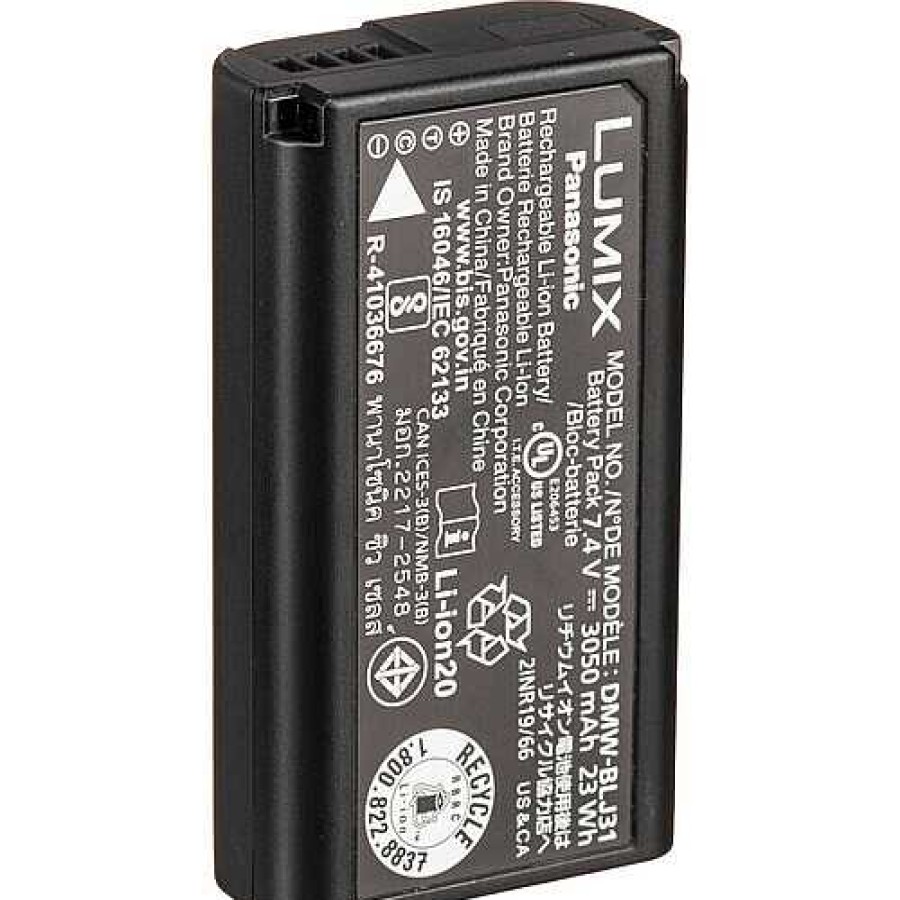 Panasonic Panasonic Dmw-Blj31 3100Mah Rechargeable Lithium-Ion Battery For S1 Camera Batteries