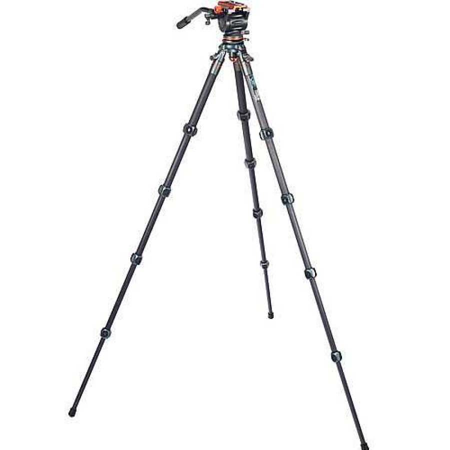 3 Legged Thing 3 Legged Thing Legends Jay 5 Section Carbon Tripod With Air Head Cine Standard Tripods