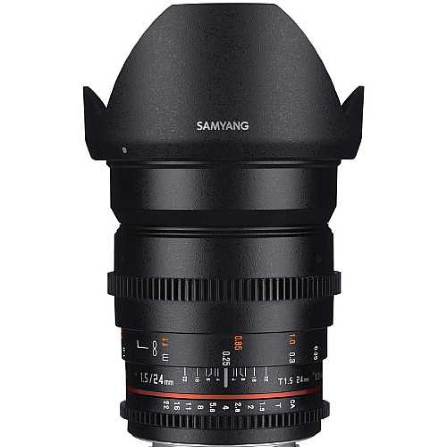 Samyang Samyang 24Mm T1.5 Vdslr Umc Ii Cinema Lens For Nikon Nikon F Mount