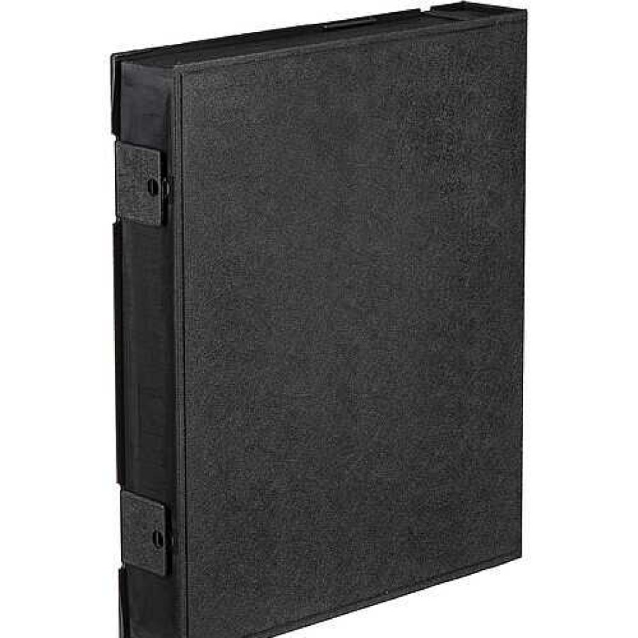 Vue-All Vue-All Archival Safe Black T-Binder With 1" O-Ring Presentation & Archiving