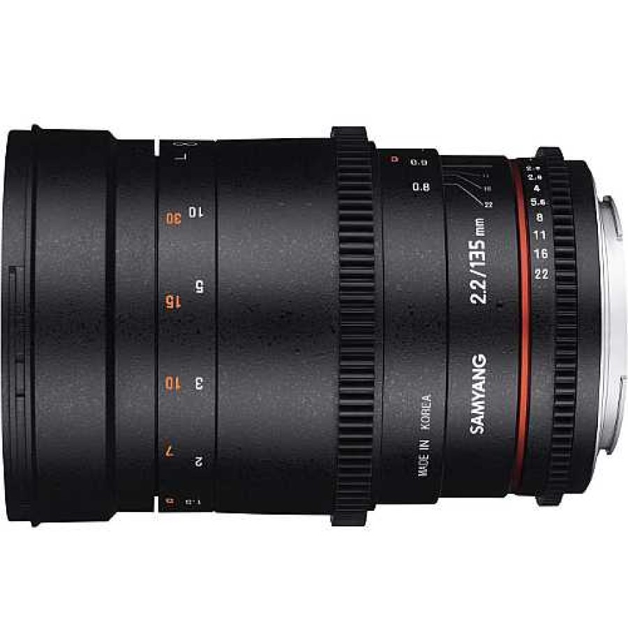 Samyang Samyang 135Mm T2.2 Vdslr Umc Ii Cinema Lens For Mft Micro Four Thirds Mount