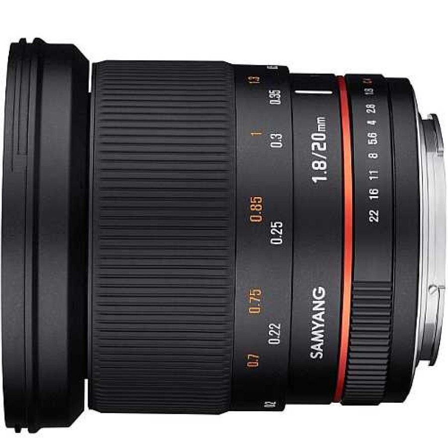 Samyang Samyang 20Mm F/1.8 Umc Ii Lens For Fujifilm X Fujifilm X-Mount