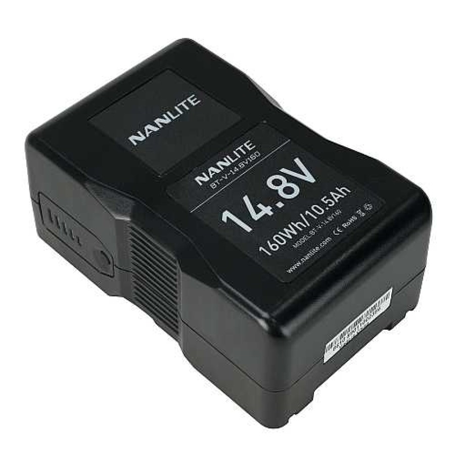 Nanlite Nanlite V-Mount Battery Bt-V-14.8V160 14.8V 160Wh Battery Chargers & Plates