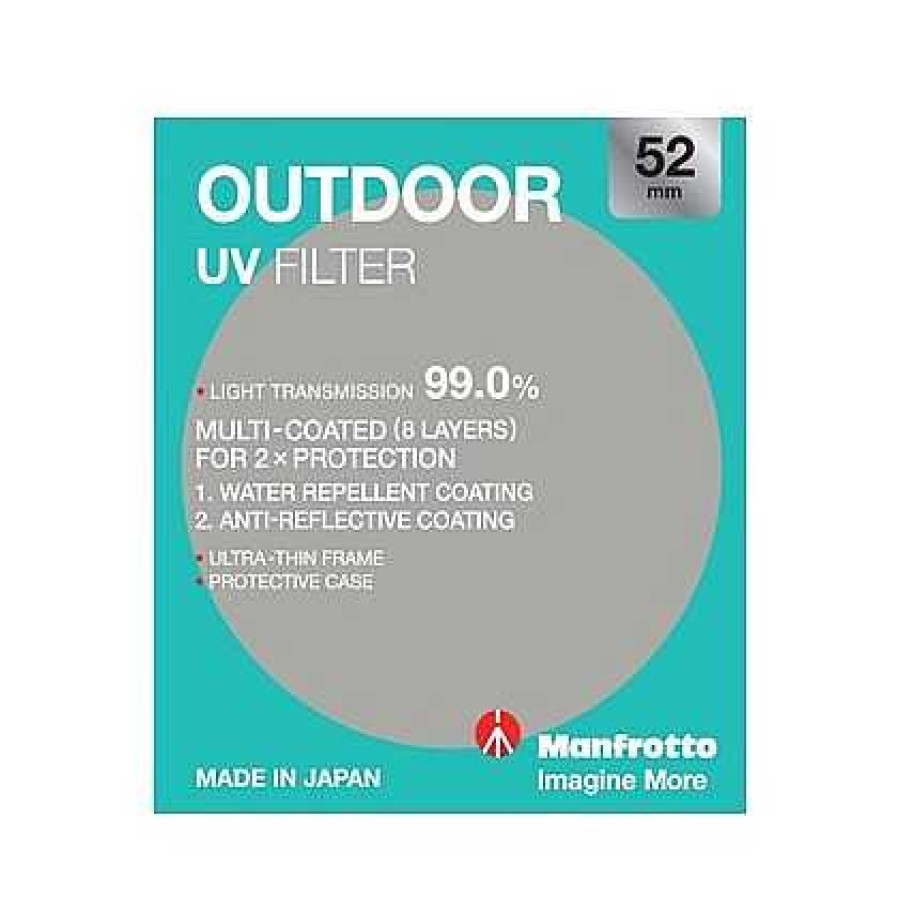 Manfrotto Manfrotto Essential Uv Filter - 52Mm Uv Filters