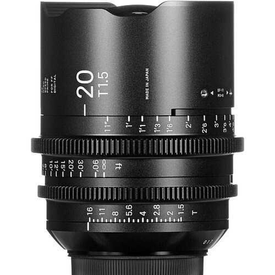 Sigma Sigma 20Mm T1.5 Cine Lens - Canon Ef Canon Eos Ef Mount