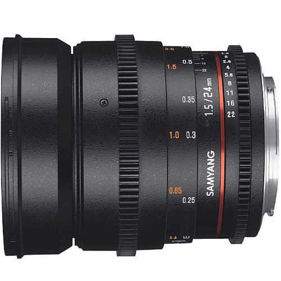 Samyang Samyang 24Mm T1.5 Vdslr Umc Ii Cinema Lens For Mft Micro Four Thirds Mount