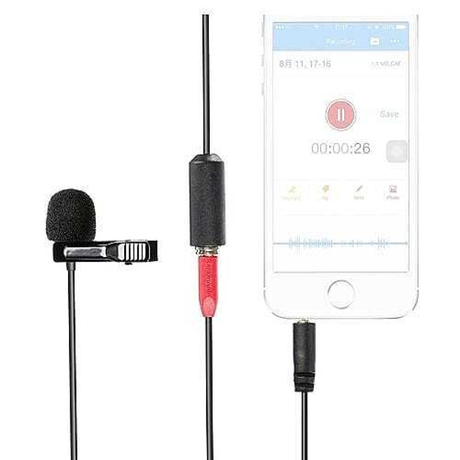 Saramonic Saramonic Sr-Lmx1+ Lavalier Microphone For Smartphones Microphones