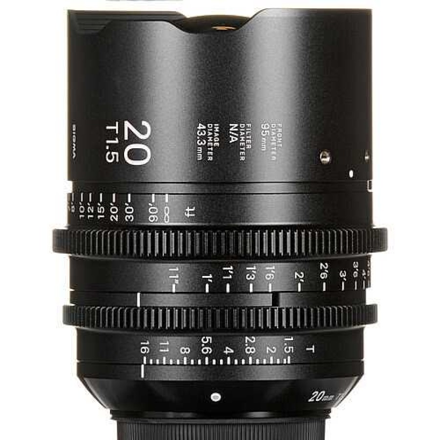 Sigma Sigma 20Mm T1.5 Cine Lens - Sony E Canon Eos Ef Mount