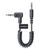 Comica Comica 3.5Mm Trs To Trs Coiled Audio Cable Adaptor Audio Cables & Adapters