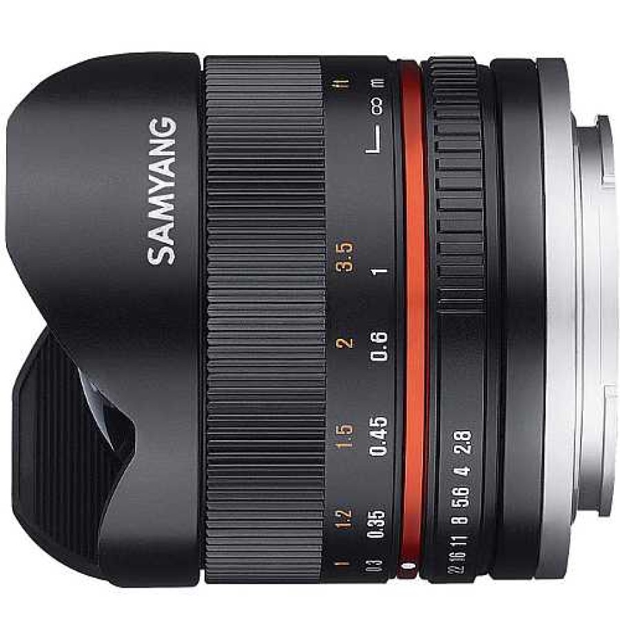 Samyang Samyang 8Mm F/2.8 Fisheye Umc Ii Lens For Sony Fe - Black Sony Fe-Mount