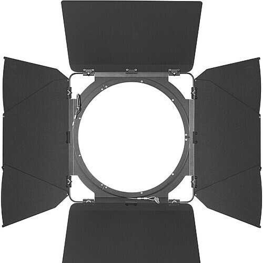 Godox Godox Mg1200Bi Gf14B Barndoor To Fit Fresnel G14 Flash Diffusers & Modifiers