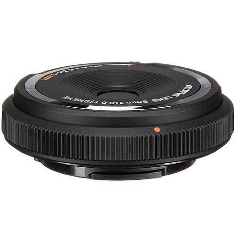 Olympus Olympus 9Mm Fisheye Body Cap Lens - Black Micro Four Thirds Mount