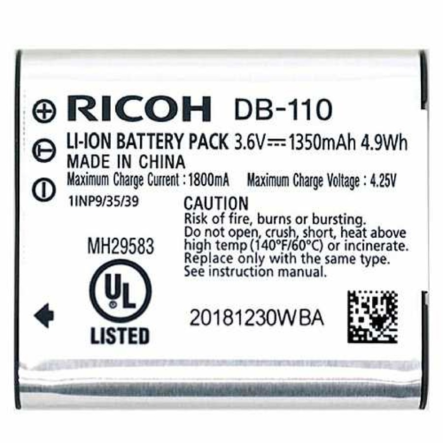 Ricoh Ricoh Db-110 Oth Li-Ion Battery For Gr Iii Camera Camera Batteries