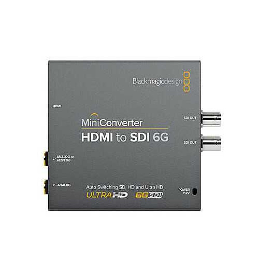 Blackmagic Blackmagic Design Hdmi To Sdi 6G Mini Converter Streaming & Capture Devices