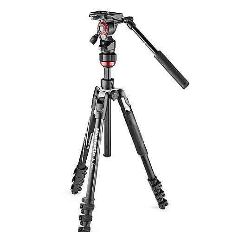 Manfrotto Manfrotto Befree Live 4 Section Aluminium Tripod Kit Video Tripods