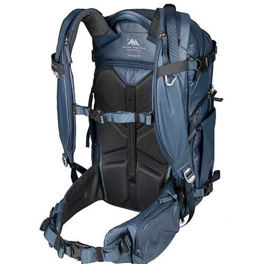 Summit Creative Summit Creative Tenzing 35L Large Zip Top Camera Backpack - Blue Backpacks