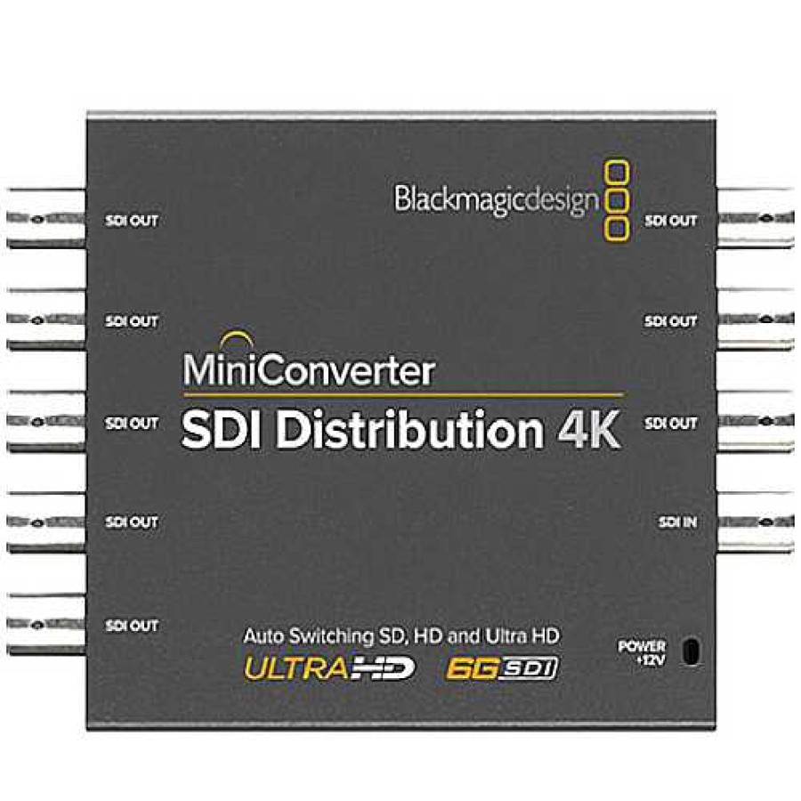 Blackmagic Blackmagic Design Mini Converter Sdi Distribution 4K Streaming & Capture Devices