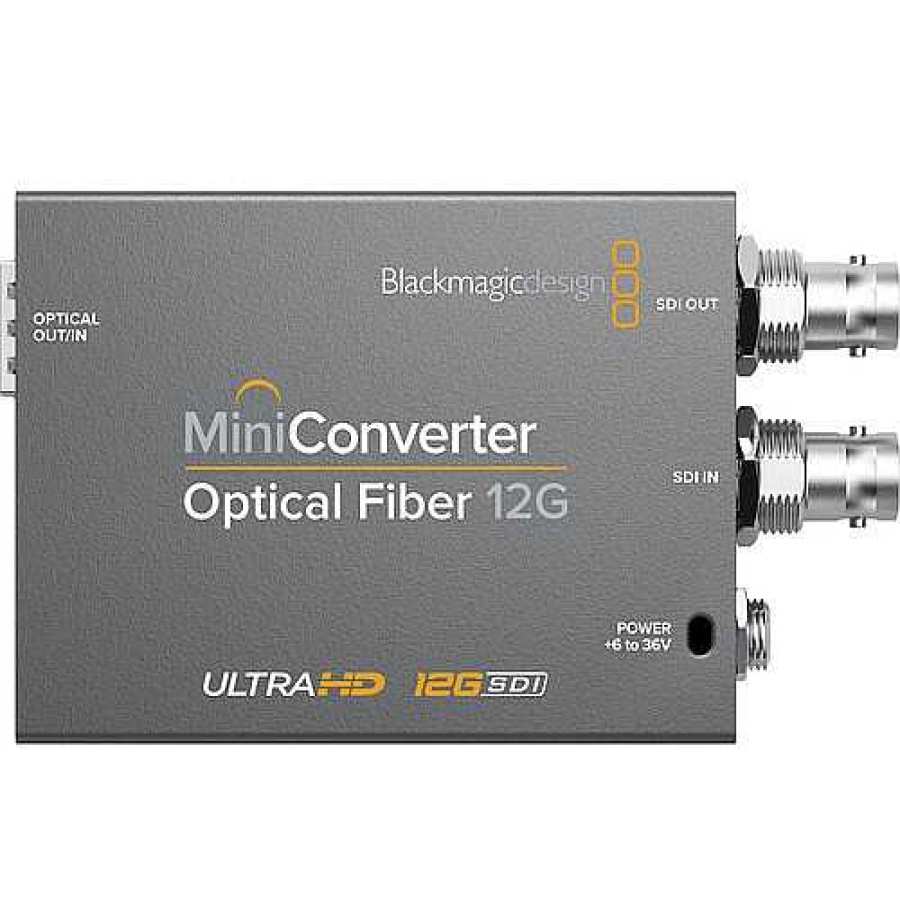 Blackmagic Blackmagic Design Mini Converter Optical Fiber 12G-Sdi Streaming & Capture Devices